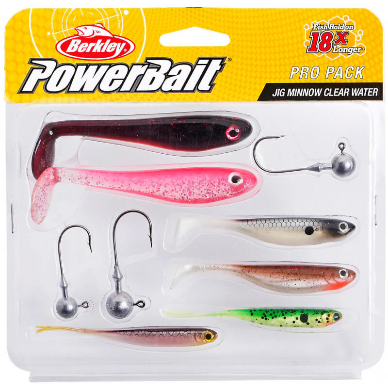 Kit Leurres Pro Pack Jig Minnow Clear Water - BERKLEY