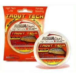 Nylon Bicolore Trout Tech - AQUALINE