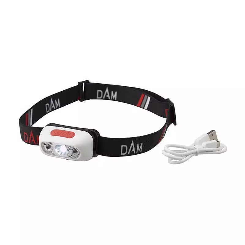 Lampe frontale rechargeable USB - DAM - Pecheur-Online