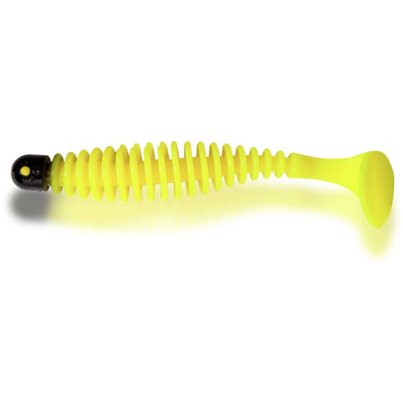 Leurre Shad Worm - BLACK CAT