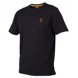 T-shirt Noir et Orange - FOX