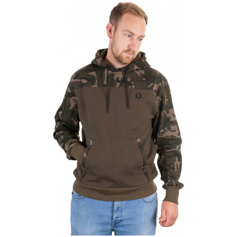 sweat kaki camo hoody fox