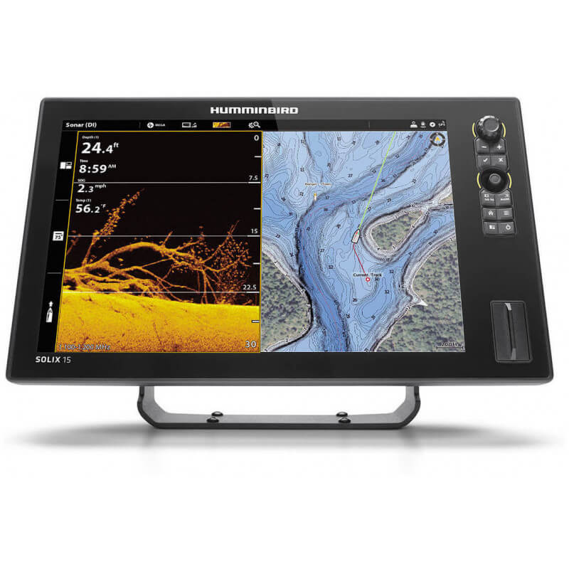 Sondeur GPS combiné tactile SOLIX 15G3 MEGA SI+ - HUMMINBIRD -  Pecheur-Online