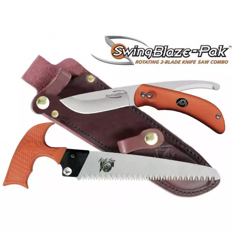 kit couteau et scie swing blaze / swing blade outdoor edge