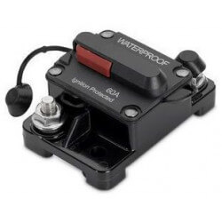 Fusible coupe circuit 60A étanche pour 12/24/36 V - MKR-19 - MINN KOTA