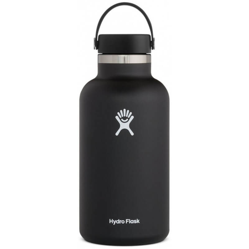 bouteille isotherme wide mouth 1892ml black hydro flask