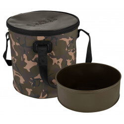 Seau à appâts Aquos Camolite Bucket & Insert - FOX