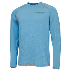 T-shirt à manche longue aqua UV Bonnie Blue - SAVAGE GEAR