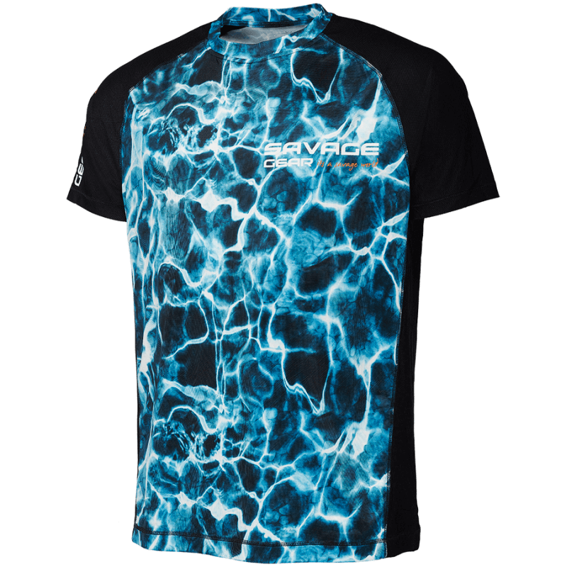 T-shirt Marine UV Sea Blue - SAVAGE GEAR