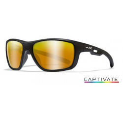 Lunettes polarisantes Aspect Captivate - Bronze Mirror / Matt Black Frame - WILEY X