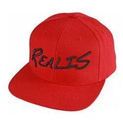 Casquette Realis snapback cap 18 Red - DUO