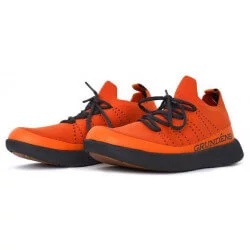 Chaussures Sea Knit Boat Red Orange - GRUNDENS