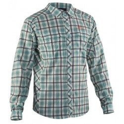 Chemise Fly Bridge Dusty Turquoise - GRUNDENS