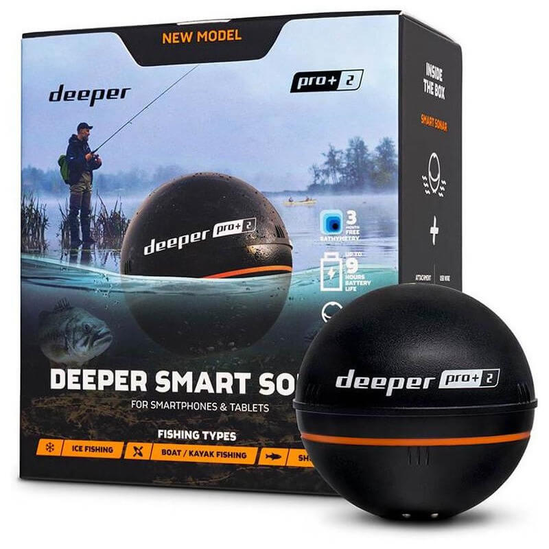 sondeur deeper pro+v2