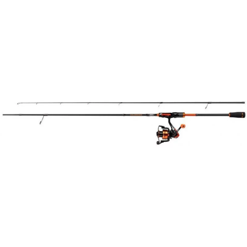 colors mx spinning combo orange