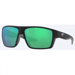 Lunette BLOKE matte black green mirror- COSTA DEL MAR