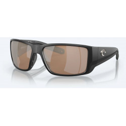 Lunette BLACKFIN PRO Matte Black Cooper Silver - COSTA DEL MAR