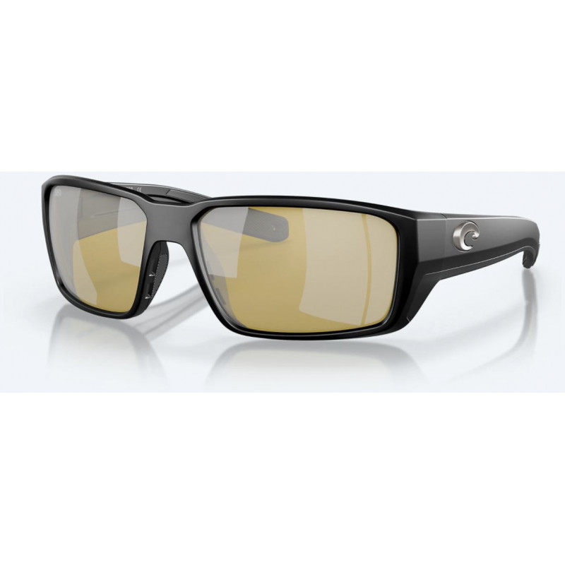 Lunette FANTAIL PRO Matte Black Sunrise Silver mirror - COSTA DEL MAR