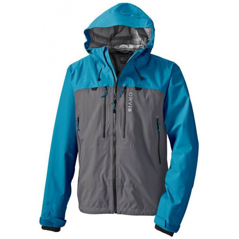 veste ultralight gris/bleu