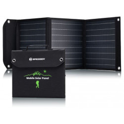 Panneau solaire 40W avec port USB et connecteur d'alimentation - BRESSER