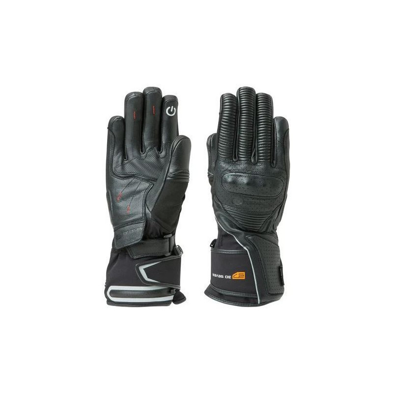 Gants Chauffants Moto Cuir