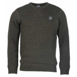 Pull Scope Knitted Crew Jumper - NASH