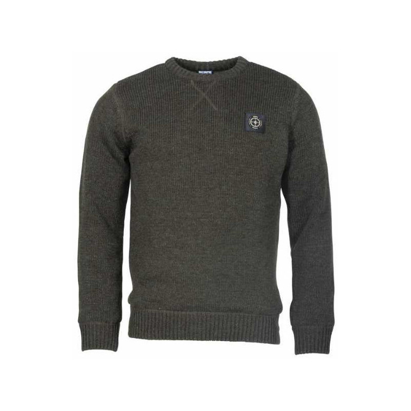 pull scope knitted crew jumper