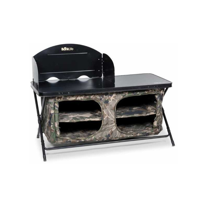 table bank life cook station camo