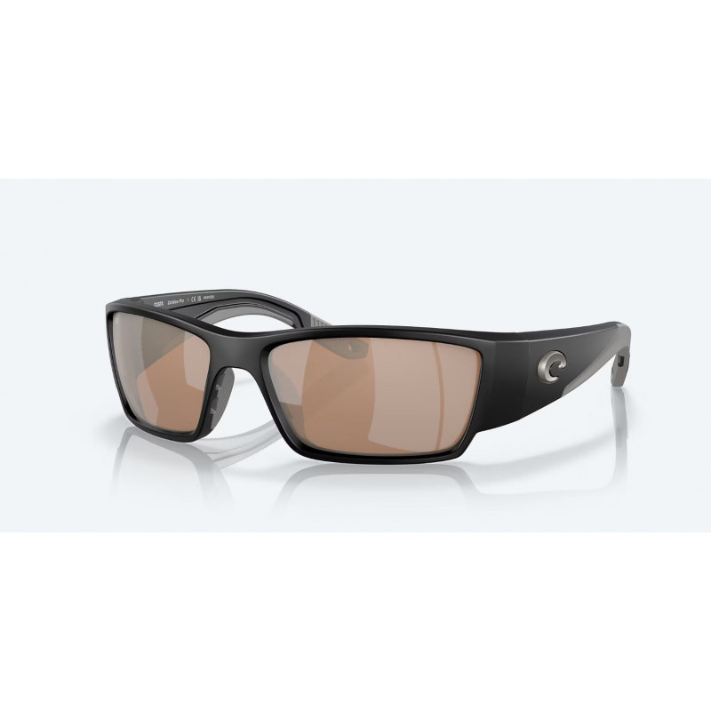 lunettes corbina pro black copper silver mirror