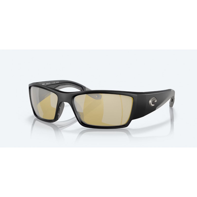 lunettes corbina pro black sunrise silver mirror