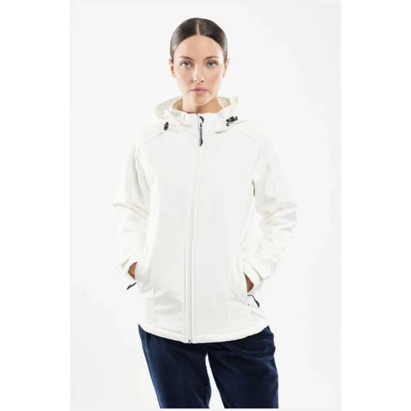 veste femme softshell sitia craie