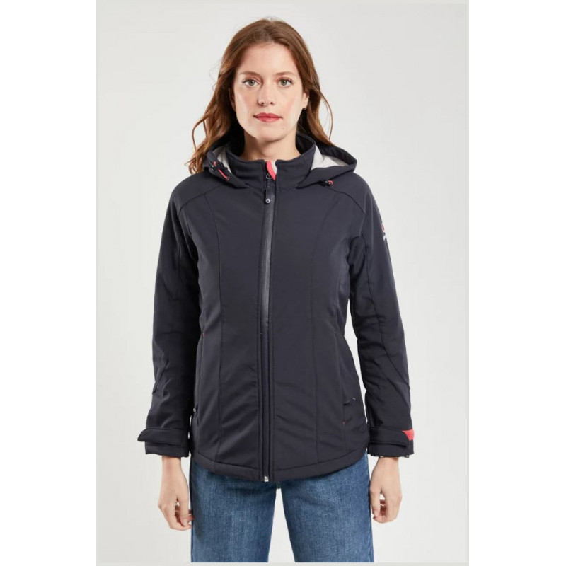 veste femme softshell sitia navy