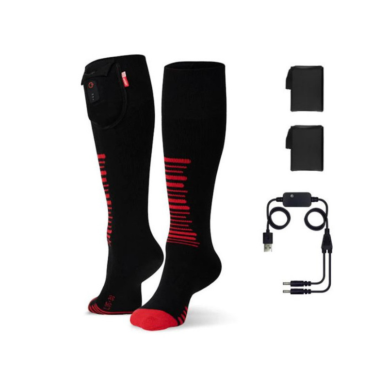 Chaussettes chauffantes outdoor + Batterie - G-HEAT