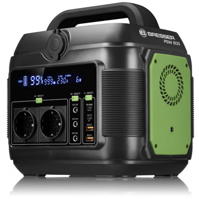 station d'alimentation mobile 600w