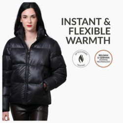 Gilet chauffant pour femmes Noir avec Batterie Superpower - Sans manches -  Promo-Optique