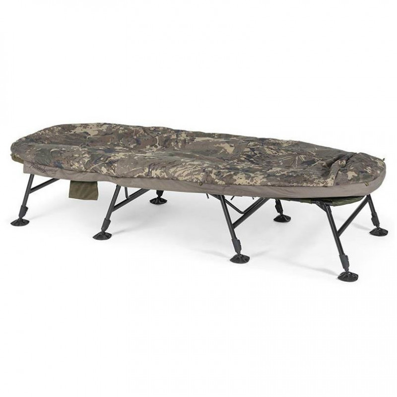 bedchair indulgence hd40 sleep system camo 8 legs