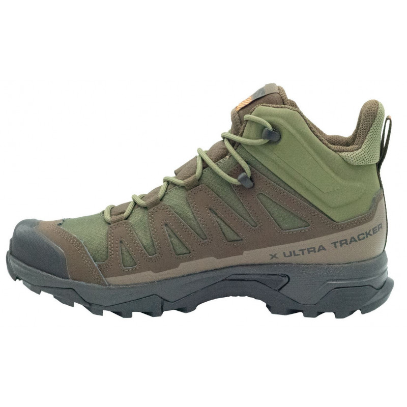 chaussures x ultra tracker mid gtx vert