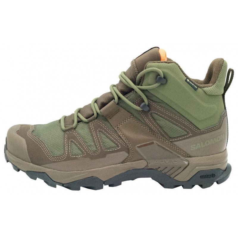 chaussures x ultra tracker gtx vert orange