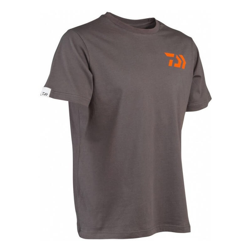 Tee shirt Gris/Orange