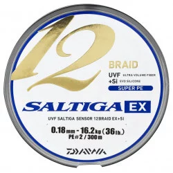 Tresse SALTIGA 12 Braid EX multicolor 300 m - DAIWA