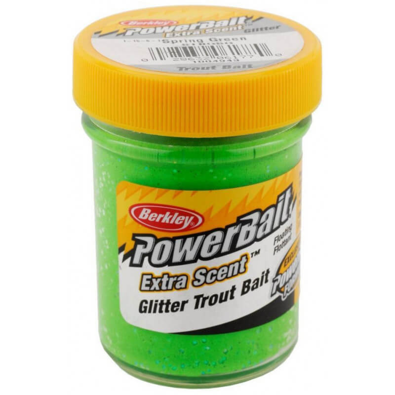 Appâts PowerBait Glitter Trout Bait - BERKLEY - Pecheur-Online