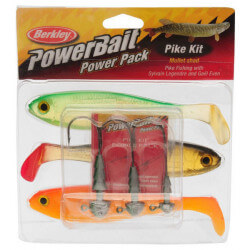 Kit Leurres Souples Berkley Pro Pack Pike - Pêcheur en ligne