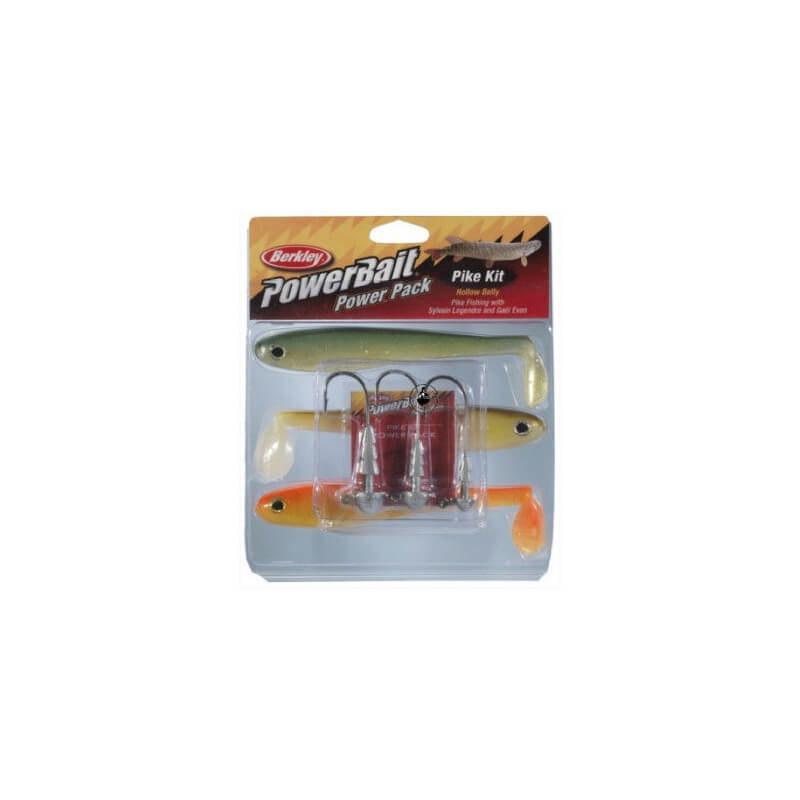 Kit PowerBait Pro Pack Hollow Belly - BERKLEY