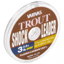 Fil Fluorocarbone Trout Shock Leader - VARIVAS