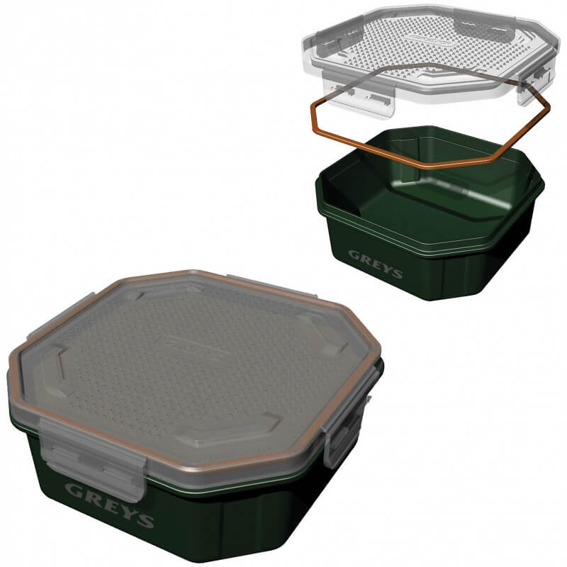 Boîte à appâts Klip-Lok Perforated Bait Box - GREYS